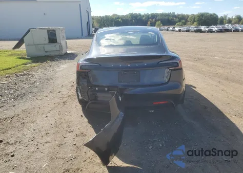 2024 Tesla Model 3 from USA, damaged, VIN 5YJ3E1EA5RF834981